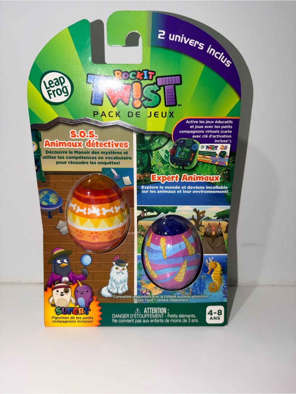 LeapFrog RockIt Twist™ 2 Pack: Penelope Penguin: Pet detective French Version